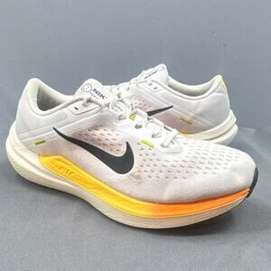 Nike Air Winflo 10 Running Shoes Women 10 White Citron Pulse DV4023-101Trainers